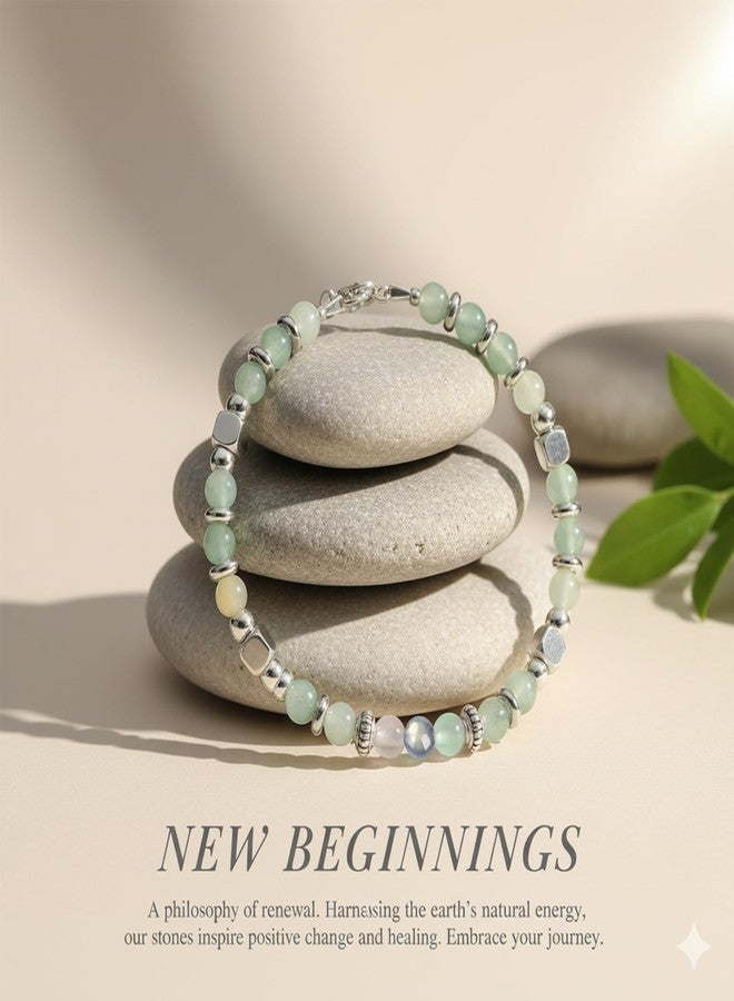 Blinket New Beginning Bracelet for Women Men Good Luck Gift for Women, Lucky Charm Bracelet for Birthday Friendship Gift for Friends Sister Coworkers, Lucky Gift Retirement Christmas for Family - Image 5